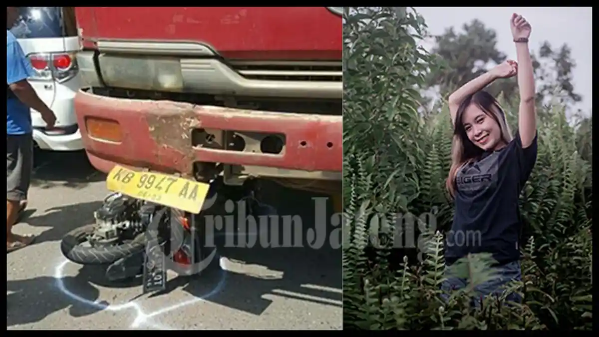 Dasti Novianti Meninggal Kecelakaan Tertabrak Truk di Kuburaya, Warganet Berduka