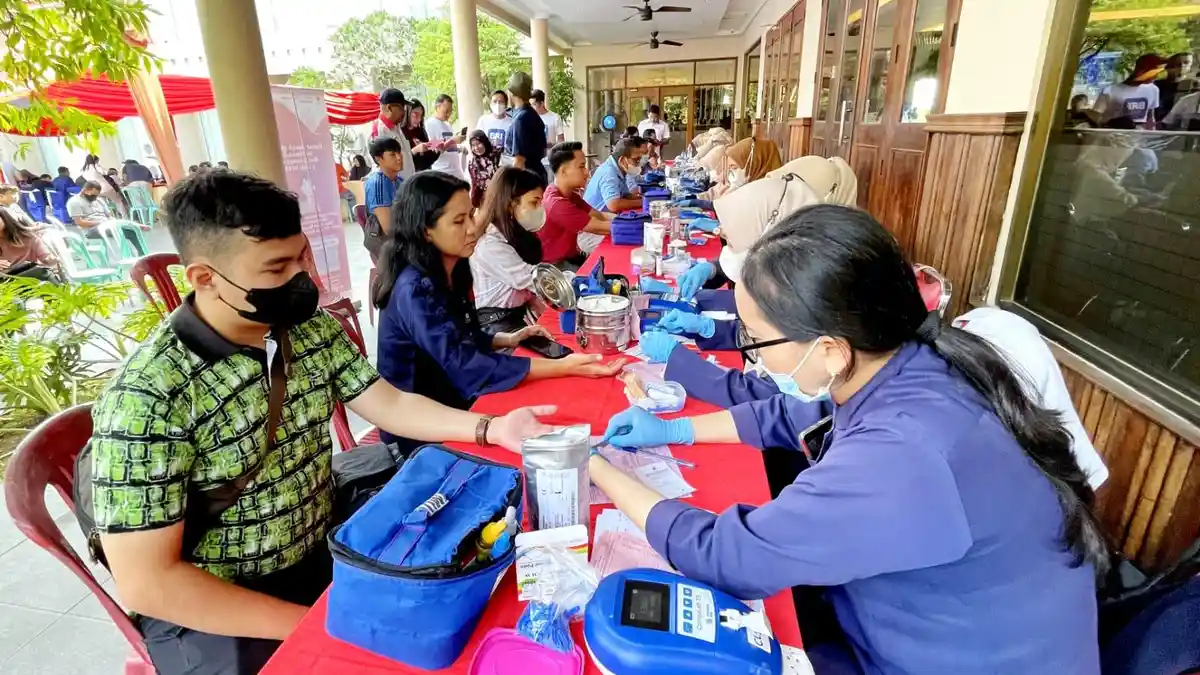 Hari Donor Darah Sedunia, KDD Riau Kompleks Kumpulkan 1.014 Kantong Darah