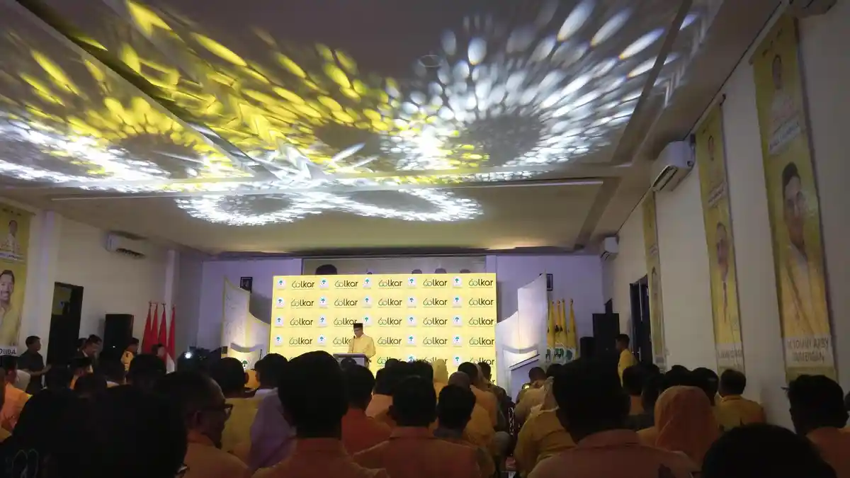 Peresmian Kantor Golkar Sumbar Dihadiri Bahlil Lahadalia, Khairunas Ungkap Pencapaian Pilkada 2024
