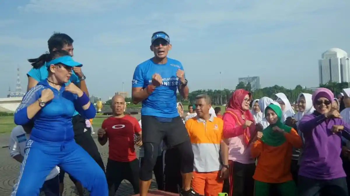 Sandiaga Enggan Tanggapi UMP Rp 4,1 Juta yang Dituntut Buruh
