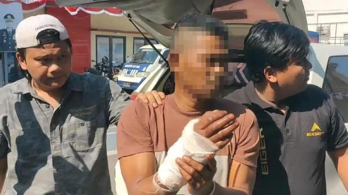 SADIS Pria Bangkalan Banting Dan Tebas Balita 3 Tahun, Setelah Ditangkap Mendadak Berlagak Linglung
