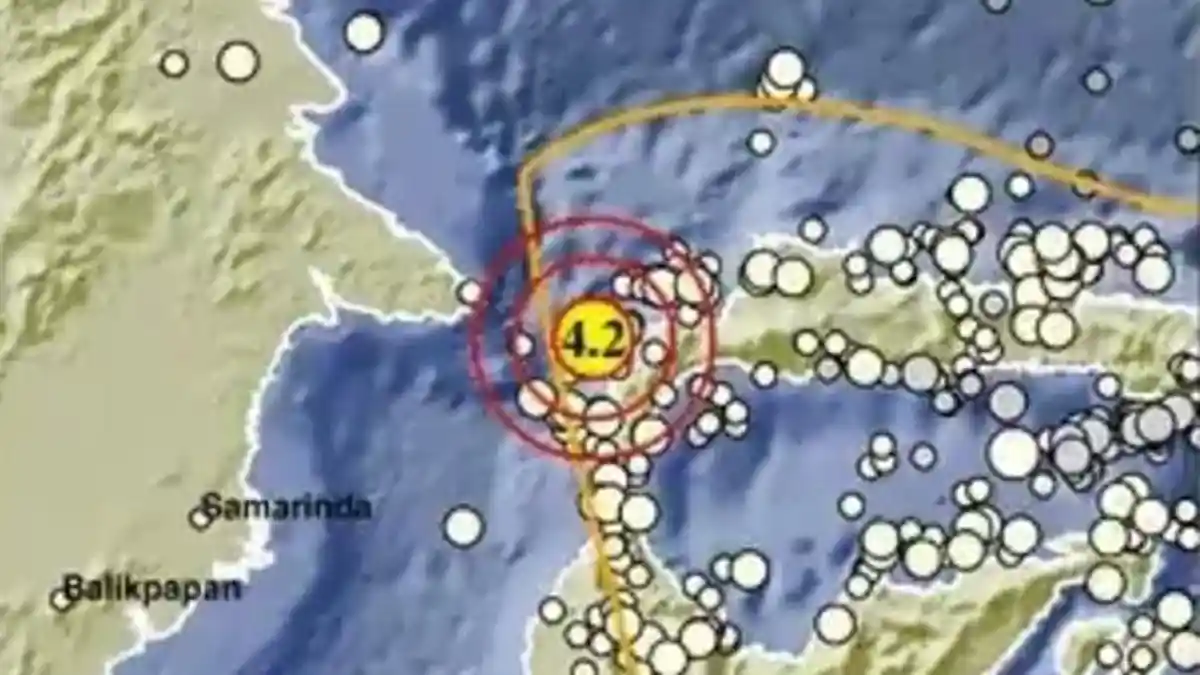 Gempa Magnitudo 4,2 SR Sabtu 17 Juni 2023, Info Terkini BMKG