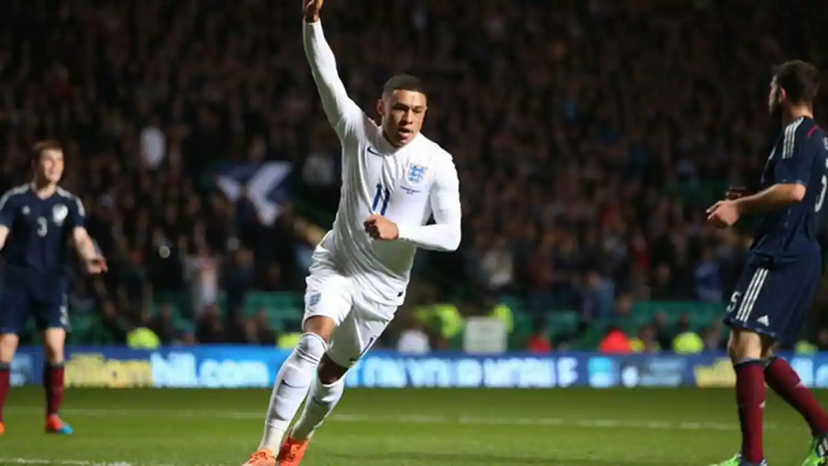 Lithuania VS Inggris: Oxlade-Chamberlain Cetak Gol Ketiga, Inggris Unggul 3-0