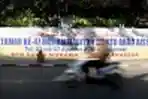 Spanduk Muktamar Muhammadiyah Terpampang di SMA Muhammadiyah