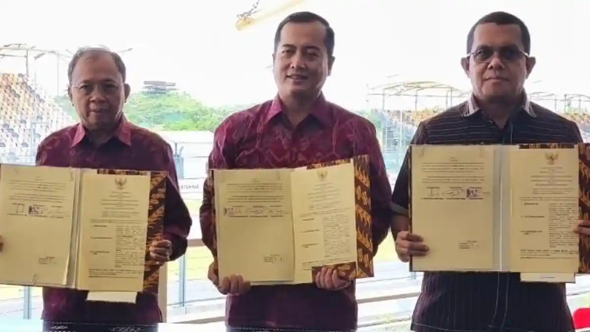 Pemprov NTT, Bali, NTB Teken MoU dengan Pengelola Sirkuit Mandalika