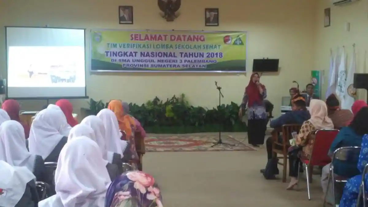 Punya Tempat Cuci Tangan Setiap Kelas, SMA Negeri 3 Palembang Siap Bersaing di Lomba Sekolah Sehat
