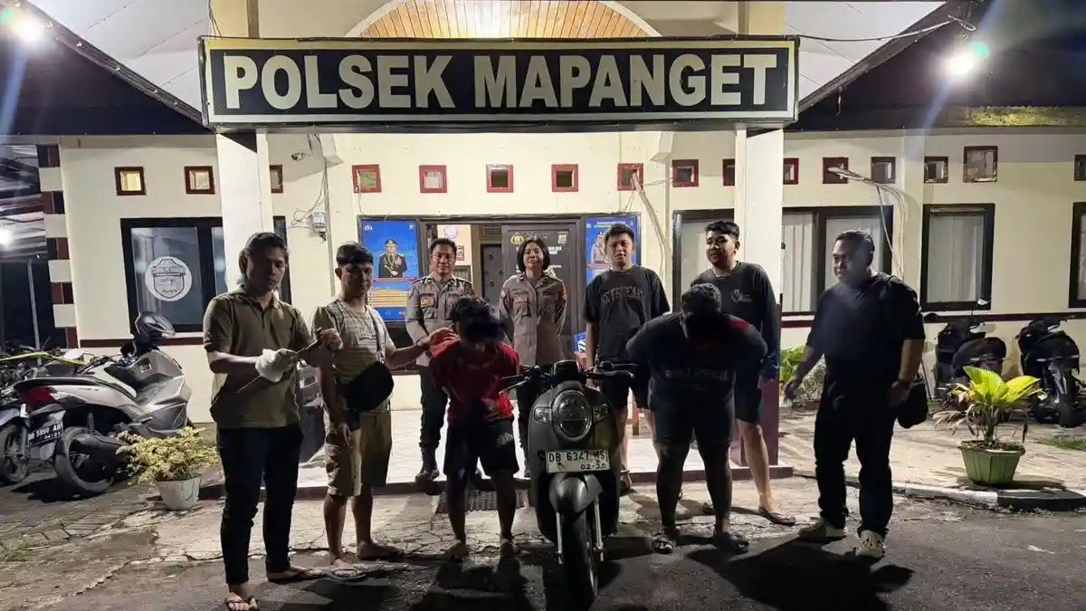 Identitas 2 ABG yang Ditangkap Tim Resmob Polda Sulut Lantaran Bawa Sajam, Sempat Dikepung Warga