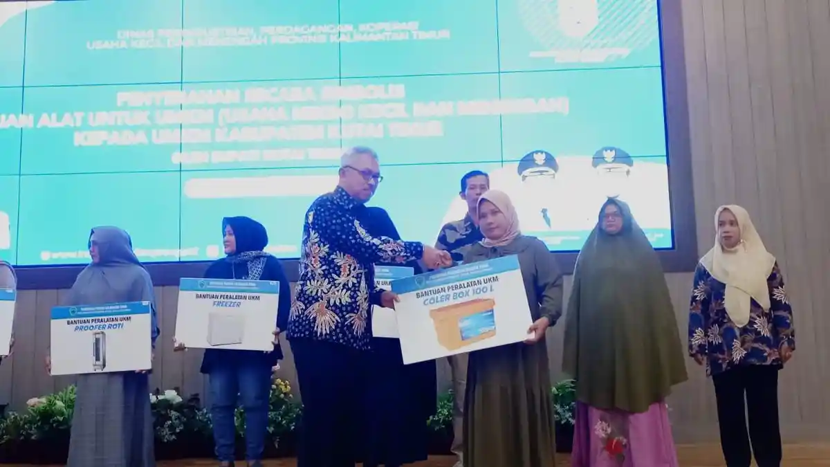 34 UMKM di Kutai Timur Raih Bantuan Peralatan dari Disperindagkop Kaltim