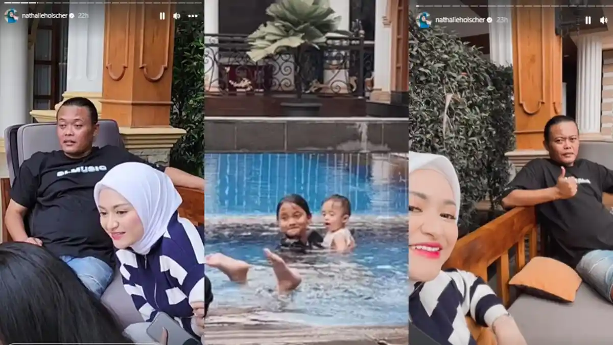 Respons Nathalie Holscher usai Didoakan Rujuk dengan Sule, Tak Mau Ambil Pusing: yang Penting Anak