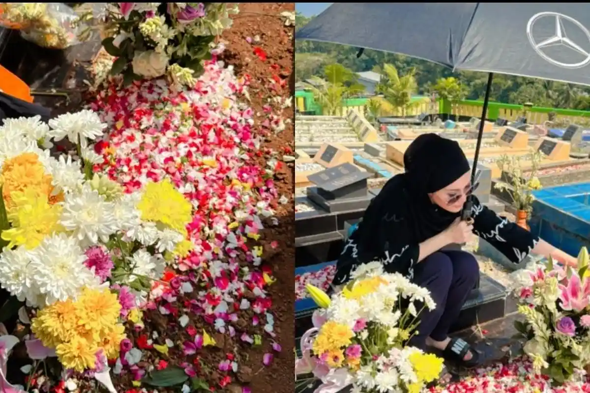 Kondisi Makam Baby Zoltan Keponakan Ayu Ting Ting Usai 7 Hari Disorot, ini Sebabnya
