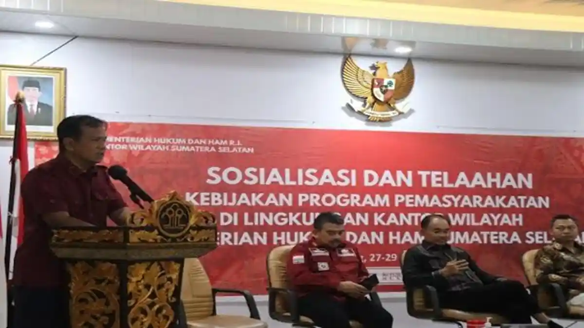 Kemenkumham Sumsel : Hak dan Kewajiban Narapidana dalam UU Pemasyarakatan Baru