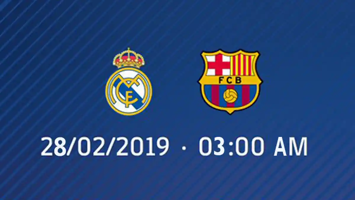 SEDANG BERLANGSUNG Live El Clasico Real Madrid vs Barcelona, Final Copa Del Rey Jam 03.00 WIB