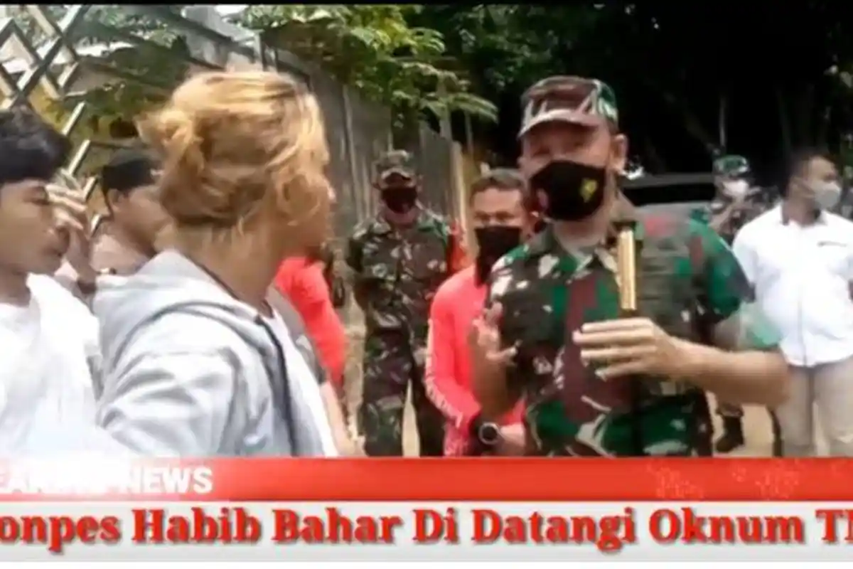 Debat Sengit Habib Bahar bin Smith Dengan Danrem Viral, Kapendam Angkat Bicara