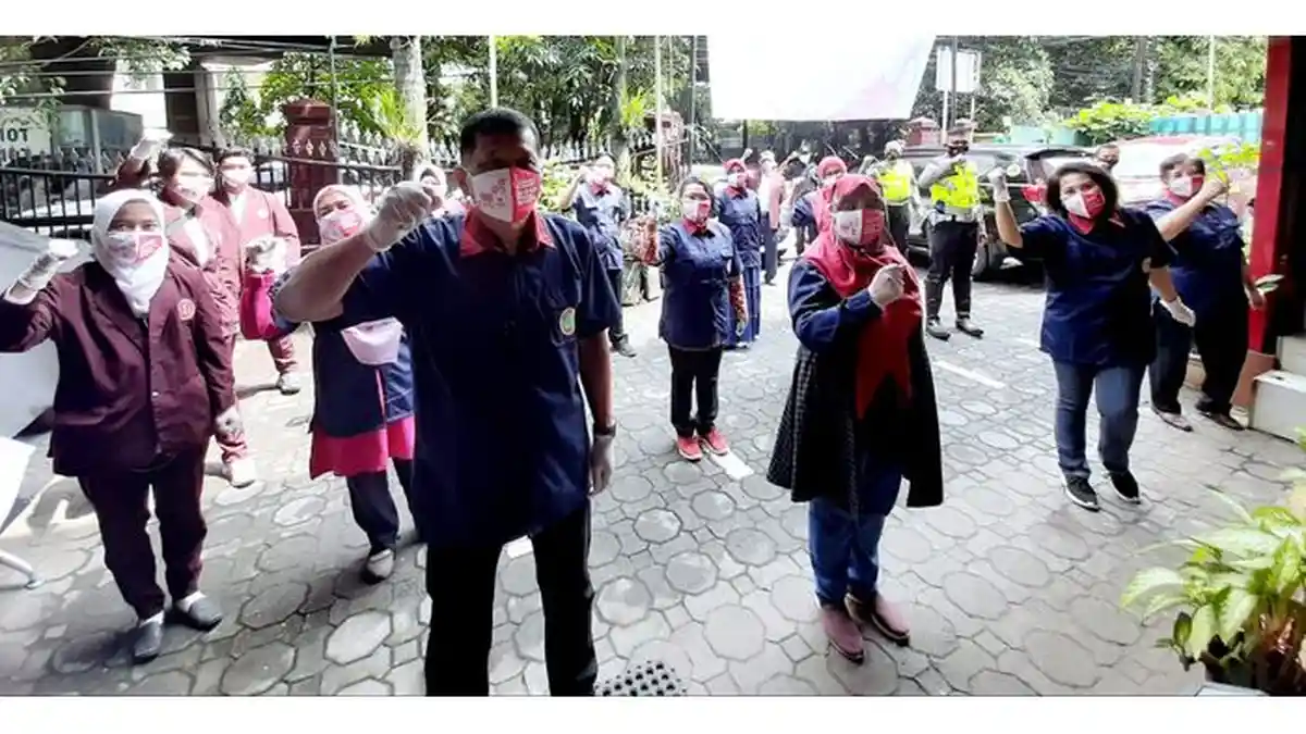 Peringati Hari Kesehatan, DPW PPNI Jabar Dukung Gerakan Tepuk Tangan 56 Detik