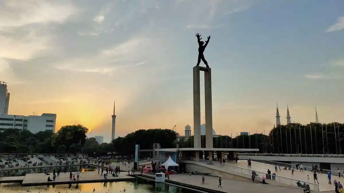 Simak Rekayasa Lalin dan Kantong Parkir di Kawasan Lapangan Banteng 22 Juni 2025