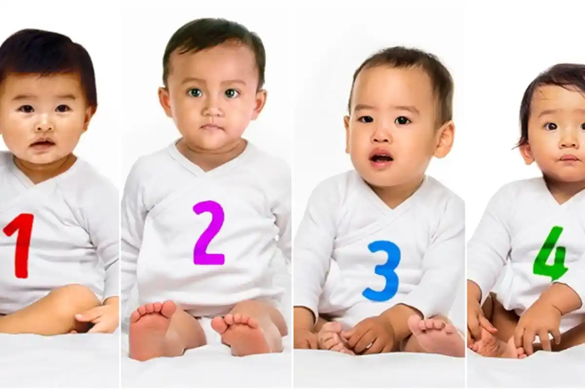 Tes Kepribadian - Dari 4 Bayi Ini, Menurutmu Mana yang Berjenis Kelamin Perempuan?
