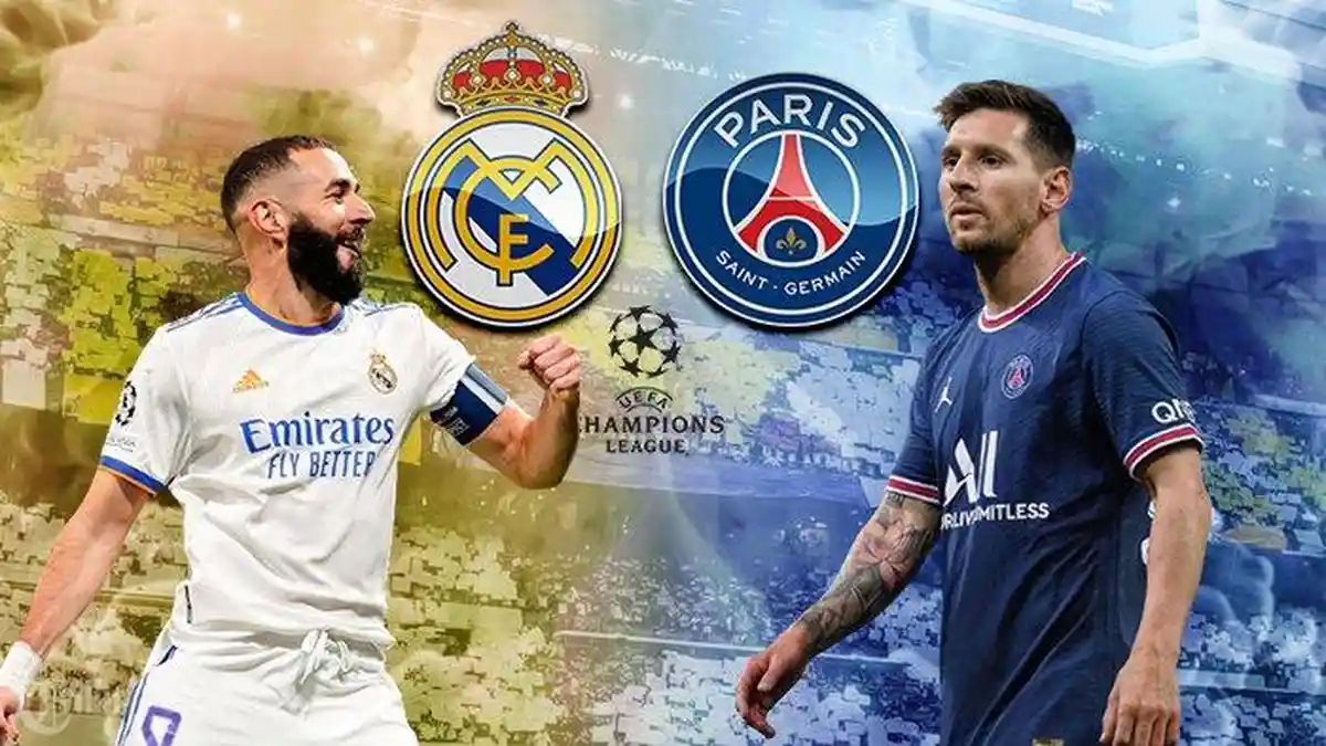 LIVE STREAMING GRATIS Liga Champions Real Madrid vs PSG, Cek Link Aksesnya Disini