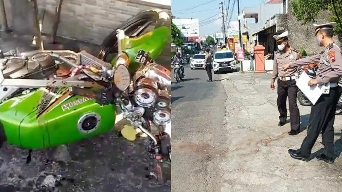 Pengendara Motor Tewas Tersayat Senar Layangan, Sempat Bangun & Lepaskan Jeratan, Ini Kronologinya