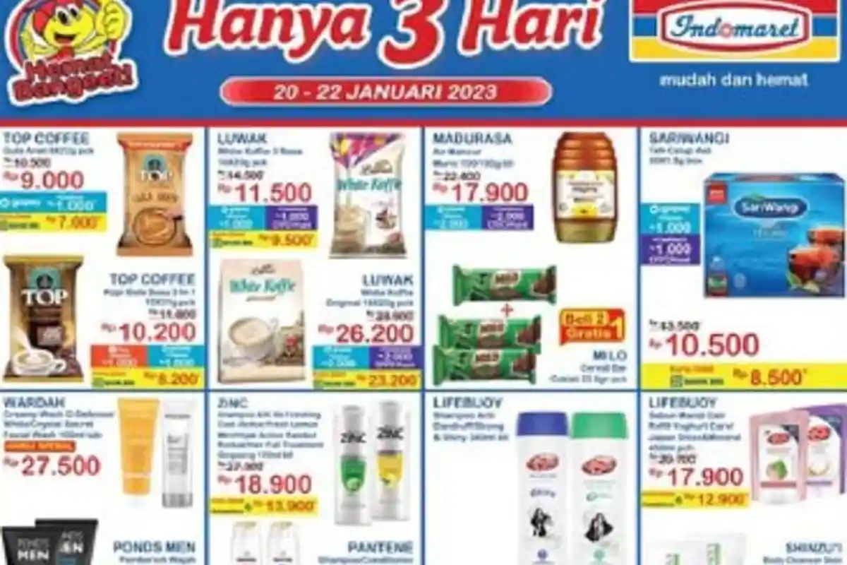 BARU! Promo JSM Indomaret 21 Januari 2023, Kebutuhan Imlek Makin Irit, Banyak Diskon Gopay