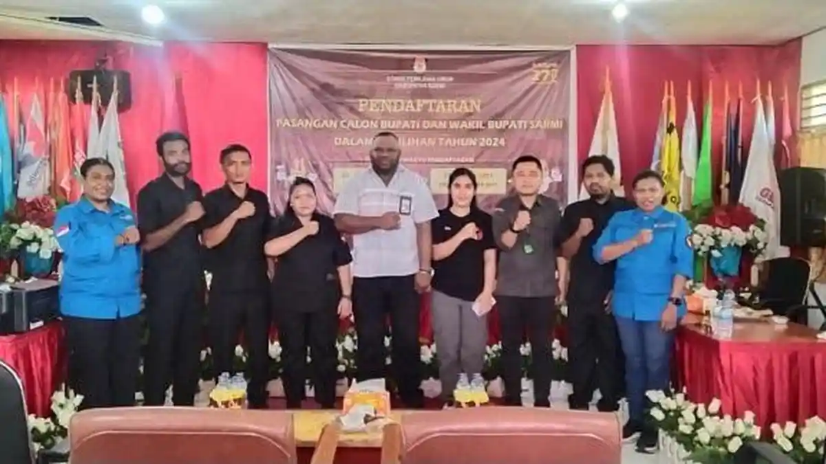 Pendaftaran Balon Kepala Daerah, Bawaslu Sarmi Minta Paslon Tidak Pakai Fasilitas Negara