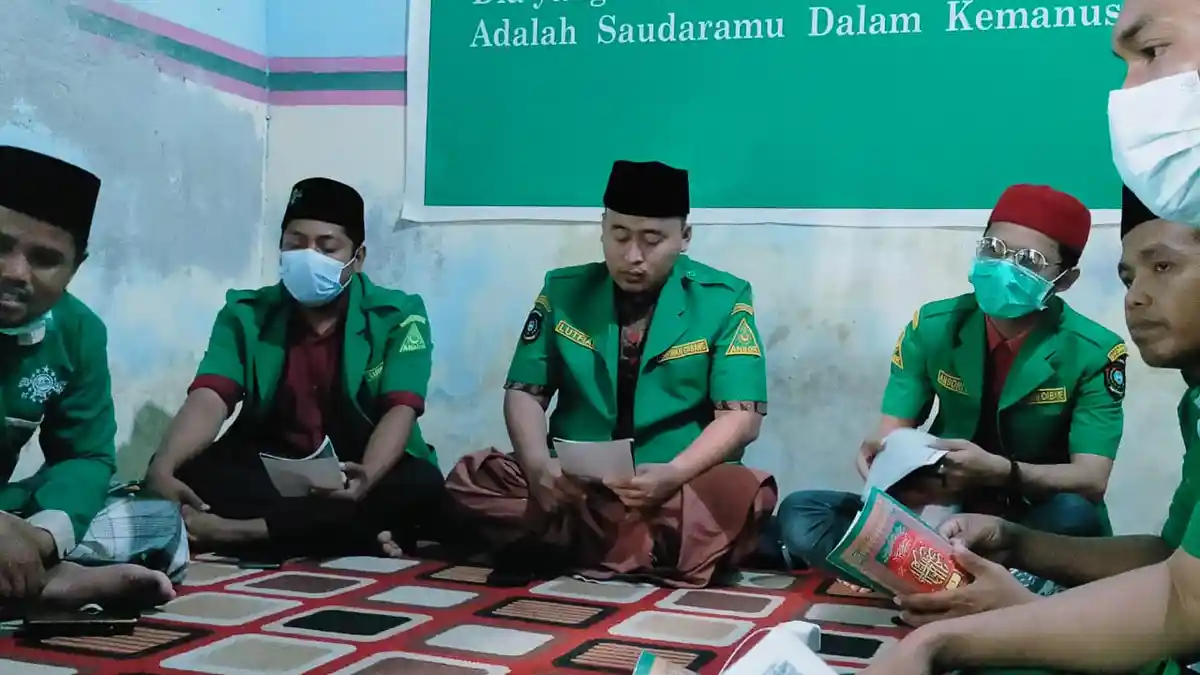 Peringati Hari Lahir Ansor ke- 87, GP Ansor Mempawah Khotmil Quran dan Tahlil 