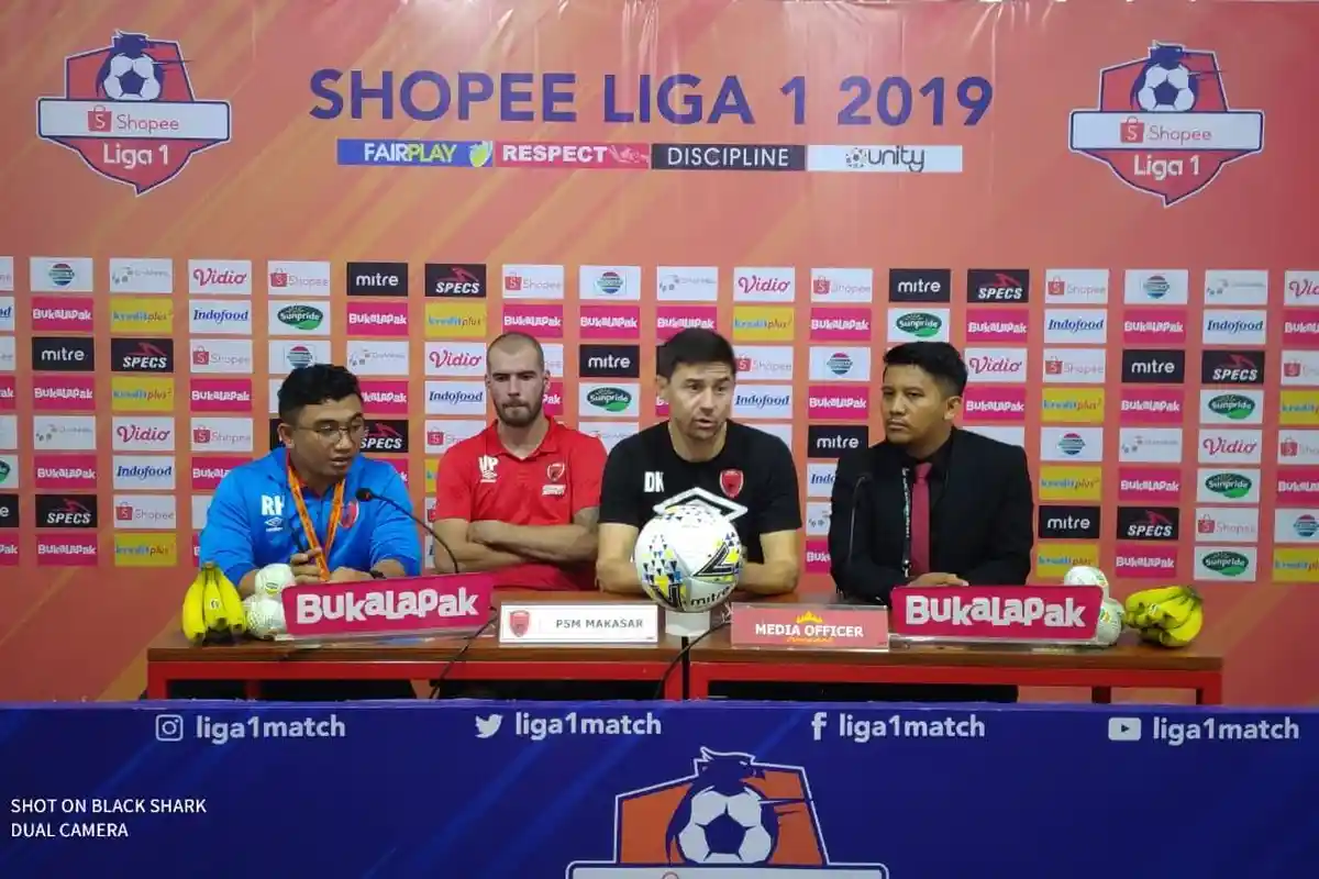 Imbang Lawan Badak Lampung, Pelatih PSM Makassar: Gara-gara Kartu Merah