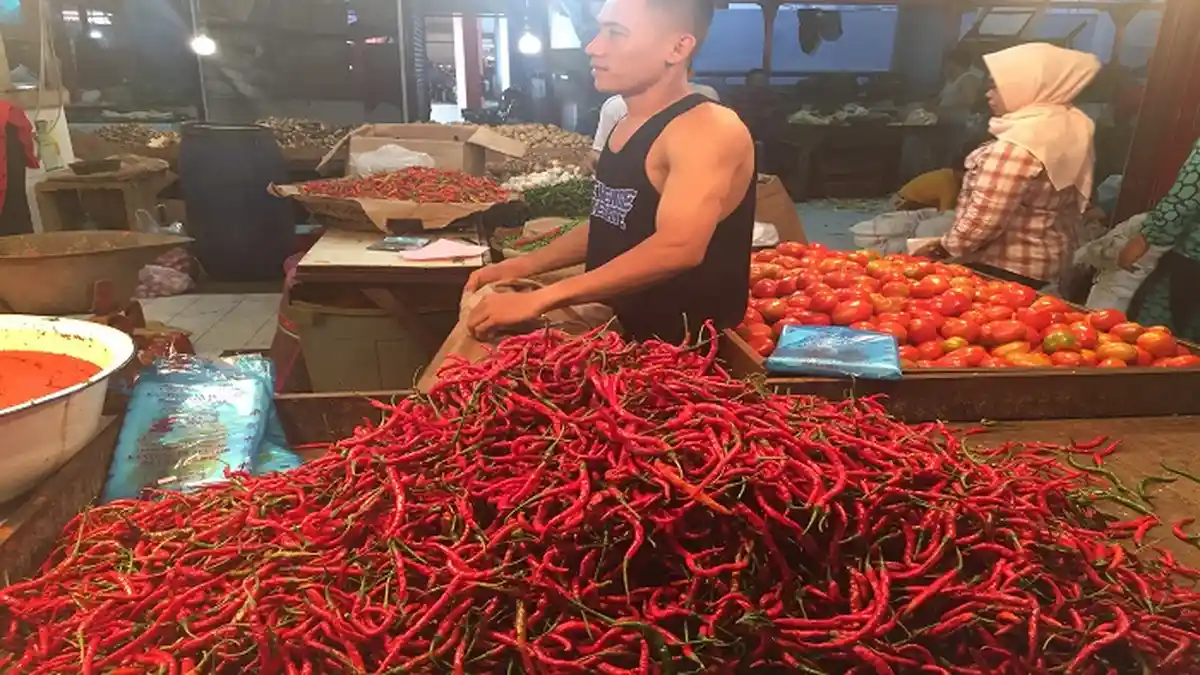 Harga Kebutuhan Pokok di Pasar Raya Padang Hari Ini, Cek Daging dan Telur Ayam