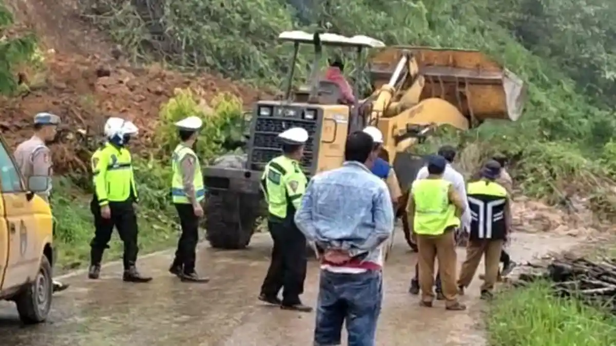 Libur Natal dan Tahun Baru, Kapolres Taput Siagakan Alat Berat