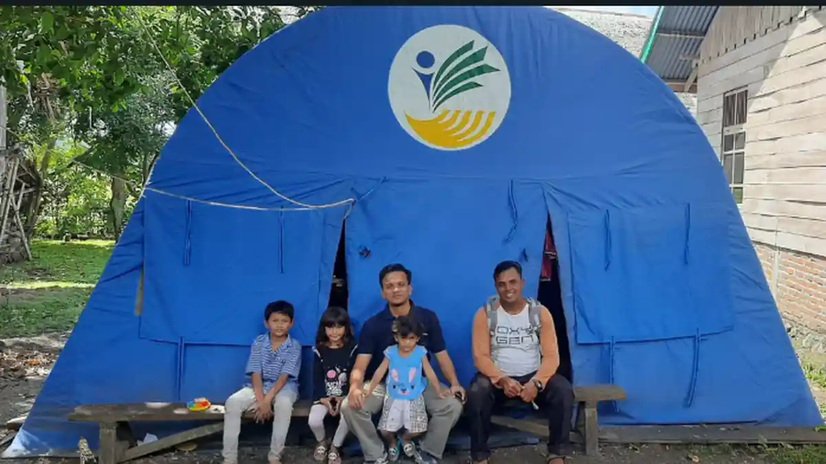 Rumah untuk Korban Longsor di Lamkleng Mulai Dibangun, Gubernur Aceh Lakukan Peletakan Batu Pertama