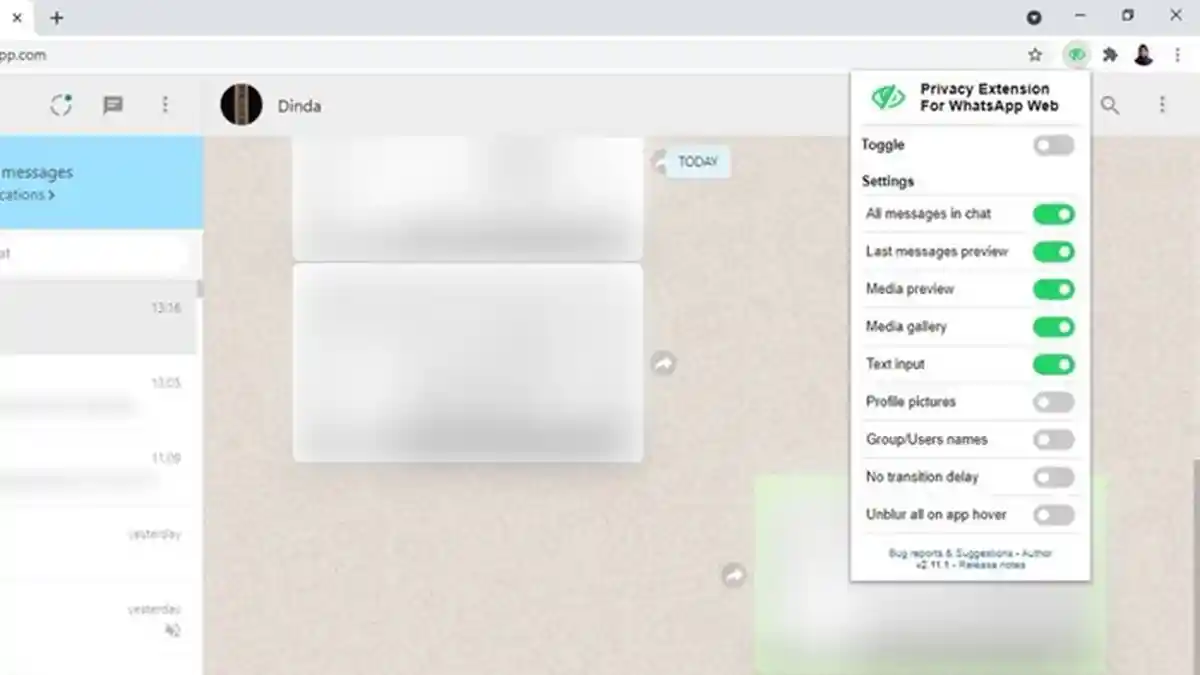 Jaga Privasi Saat Buka WhatsApp Web, Ini Cara Ngeblur WA Web agar Tak Bisa Diintip