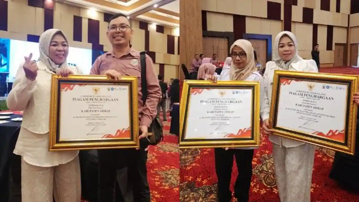 Program Aksi Stop Stunting Antarkan Sidrap Raih Dua Penghargaan Gubernur Sulsel 2025