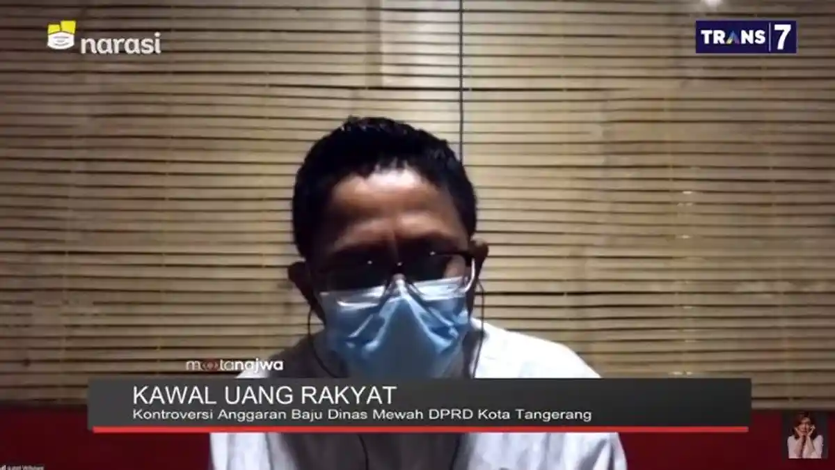 Dicecar Najwa soal Baju Dinas Louis Vuitton, Ketua DPRD Tangerang Minta Maaf Buat Gaduh