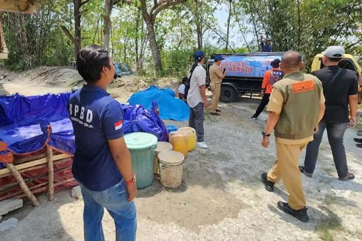 8 Kecamatan di Kabupaten Bojonegoro Terdampak Kekeringan, BPBD Mulai Droping Air Bersih