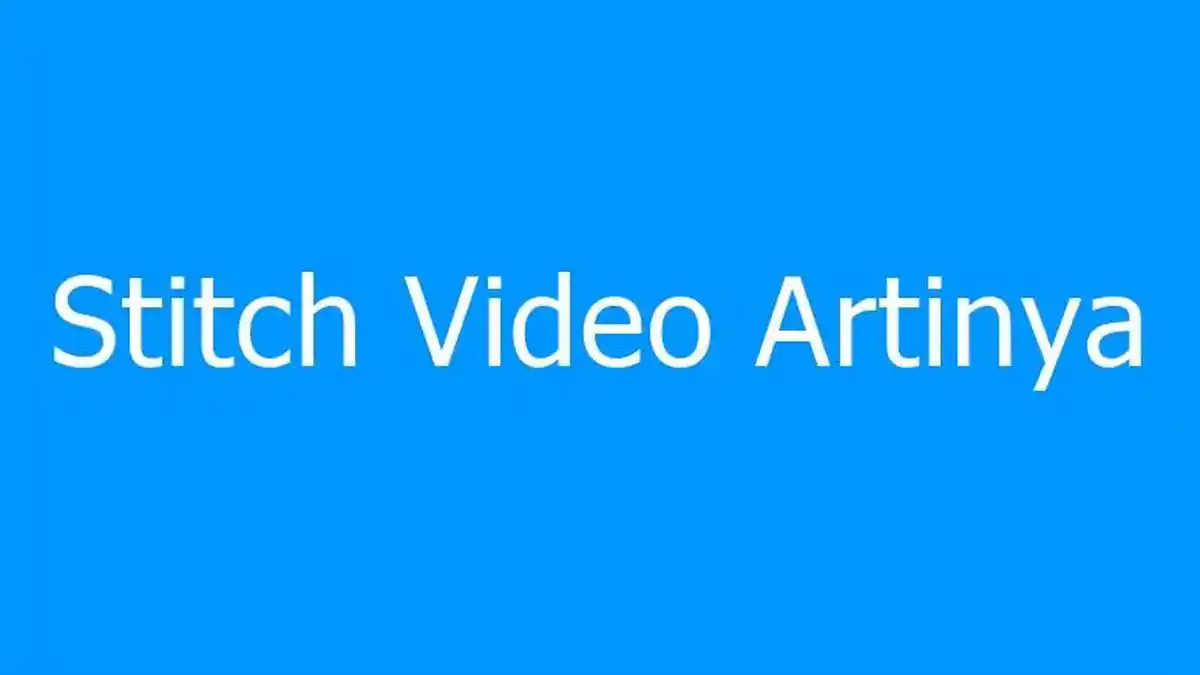 Stitch Video Artinya, Fitur di Aplikasi Tiktok yang Populer Digunakan Banyak Orang
