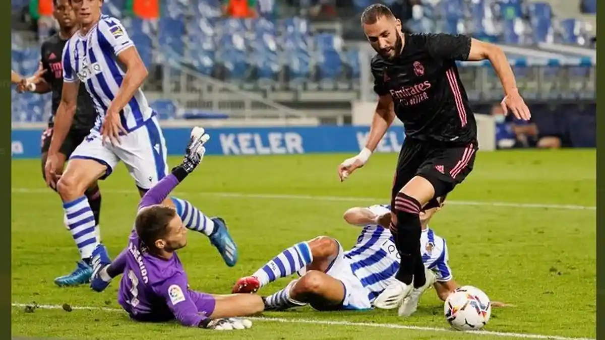 Real Madrid Ditahan Imbang Real Sociedad