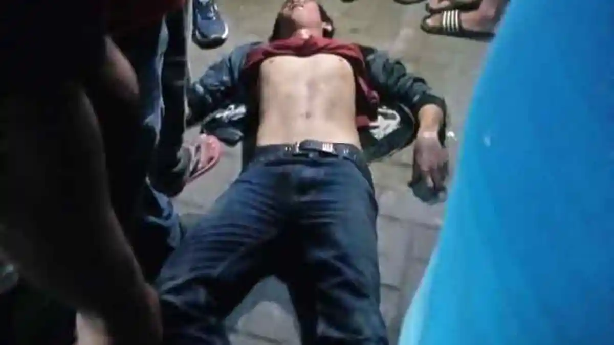 Pelaku Maling Motor Gagal Beraksi, Bonyok Diamuk Warga Helvetia