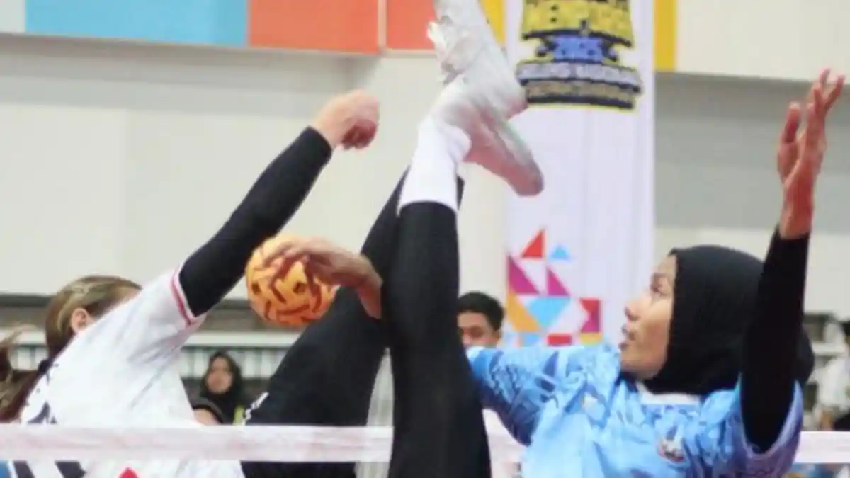 Kandas Sudah Takraw Riau di Piala Menpora 2025