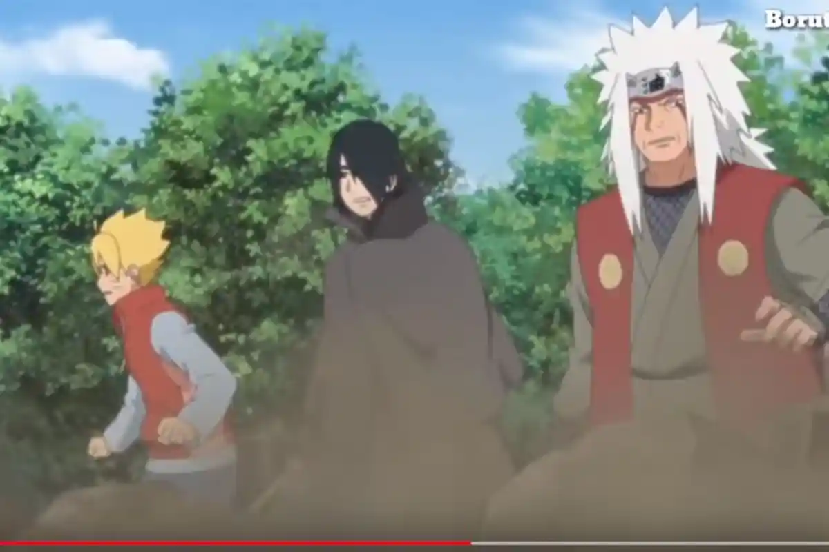 Spoiler Boruto Episode 134: Pecahnya Pertarungan Lawan Urashiki, Sasuke Terluka, Ini Taktik Jiraiya