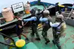 Latihan Komando Pasukan Katak Jelang KTT G20