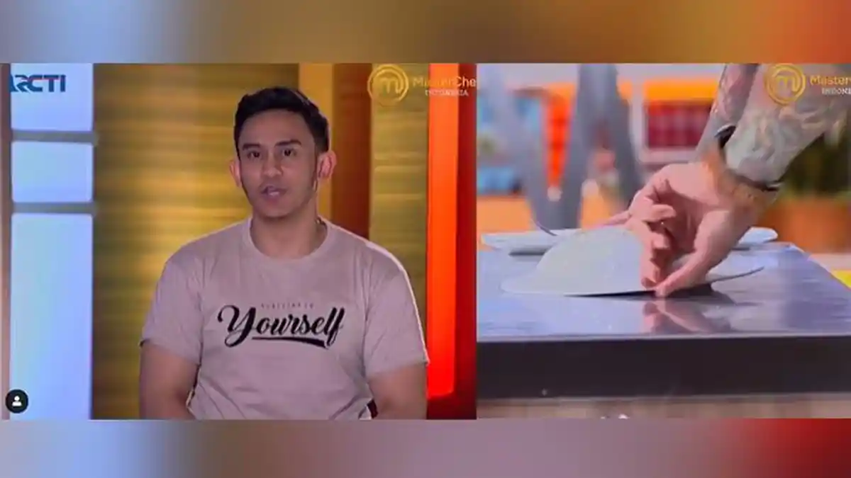 Murka Firhan MasterChef Gagal Masak hingga Tutup Piringnya, Chef Juna: You Fail !