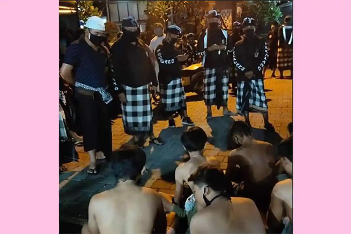 Gunakan Motor Brong, 11 Pelajar Diamankan Aparat Desa Padangsambian Klod Dini Hari Tadi