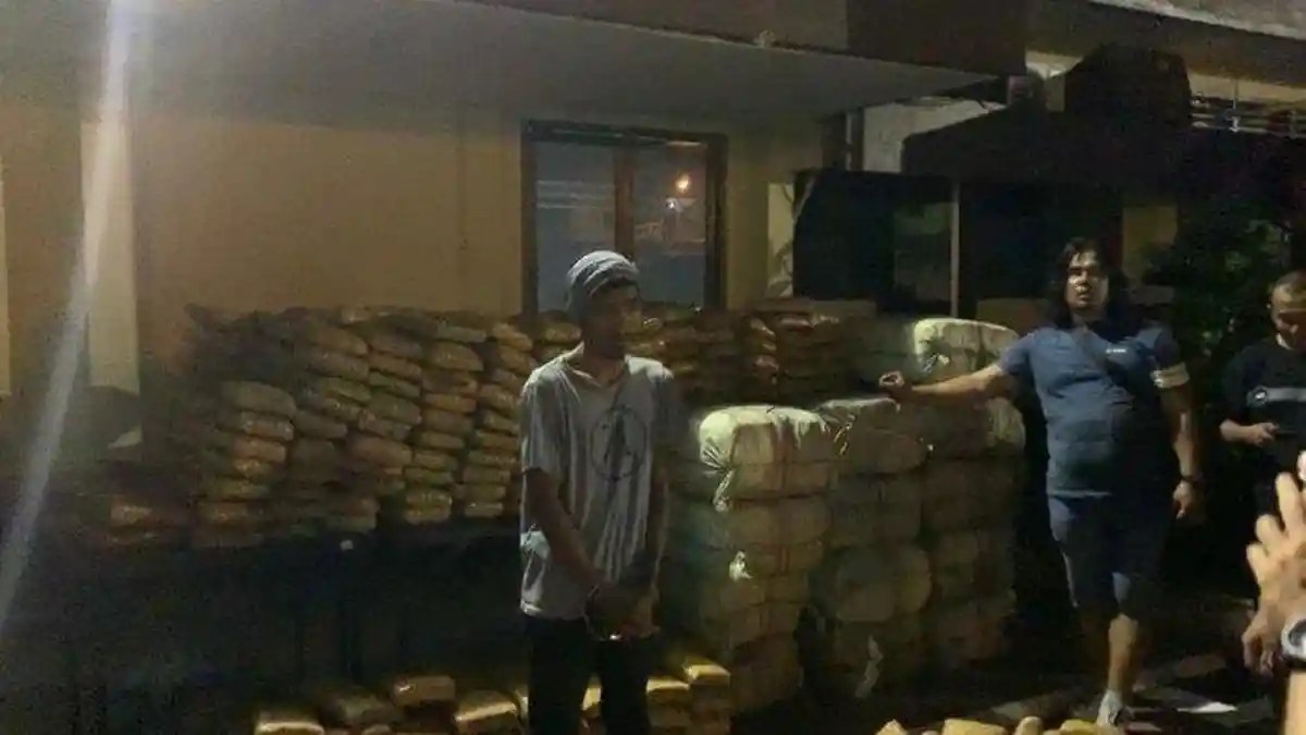 PN Medan Vonis Mati Kurir Ganja 1,3 Ton Asal Aceh