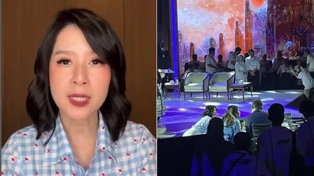 Alasan Grace Natalie Datangi Moderator Debat Capres saat Jeda Iklan, Pertanyakan Aksi Pendukung