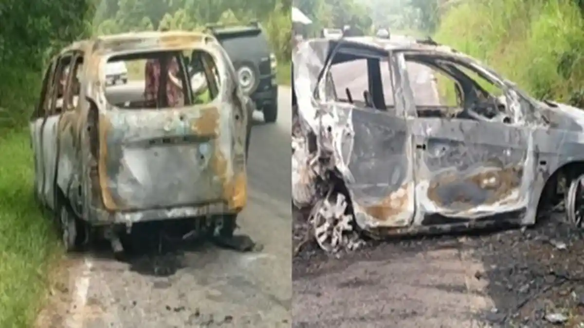 Kronologi Brio vs Avanza Terbakar Usai Tabrakan di Muara Enim, Sopir Avanza Dicari