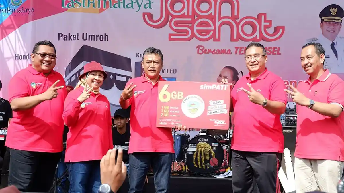 Telkomsel Perkuat Layanan Broadband 4G LTE di Kota Tasikmalaya