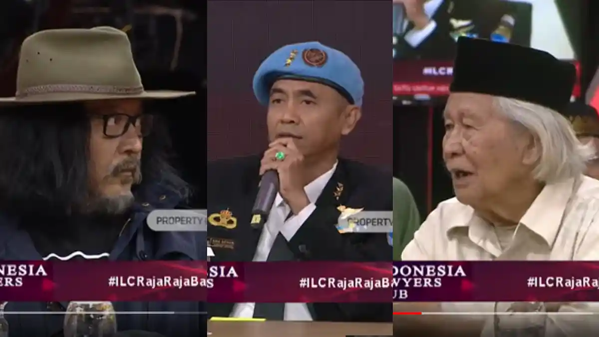 Sujiwo Tejo-Ridwan Saidi Melongo Dengar Pernyataan Sekretaris Jenderal Sunda Empire, Rangga Sasana