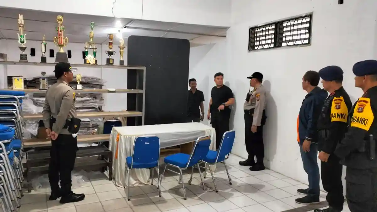 Kapolres Labuhanbatu Laksanakan Pemantauan Logistik Surat Suara Pemilu 2024