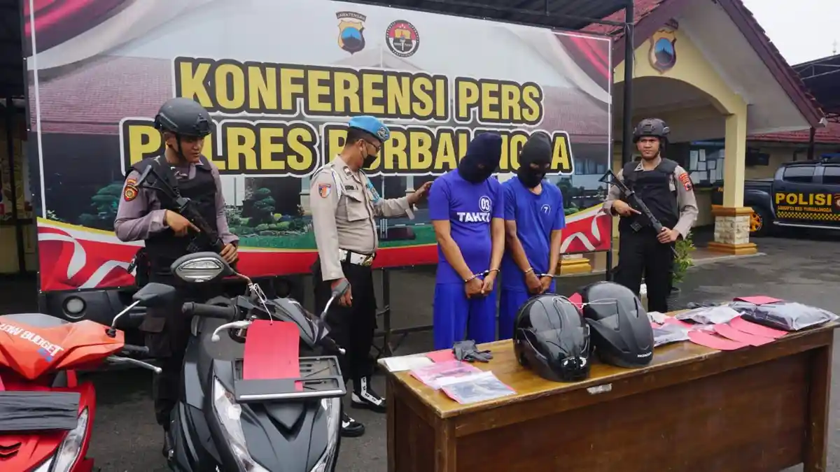 Komplotan Pencuri Lintas Provinsi di Purbalingga Ditangkap, Bobol Pintu Mobil Boks dan Gondol Uang