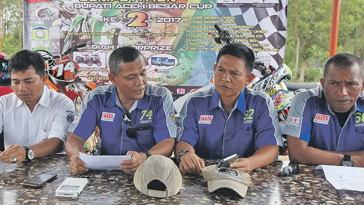Pembalap Nasional Berlomba di Kuta Malaka