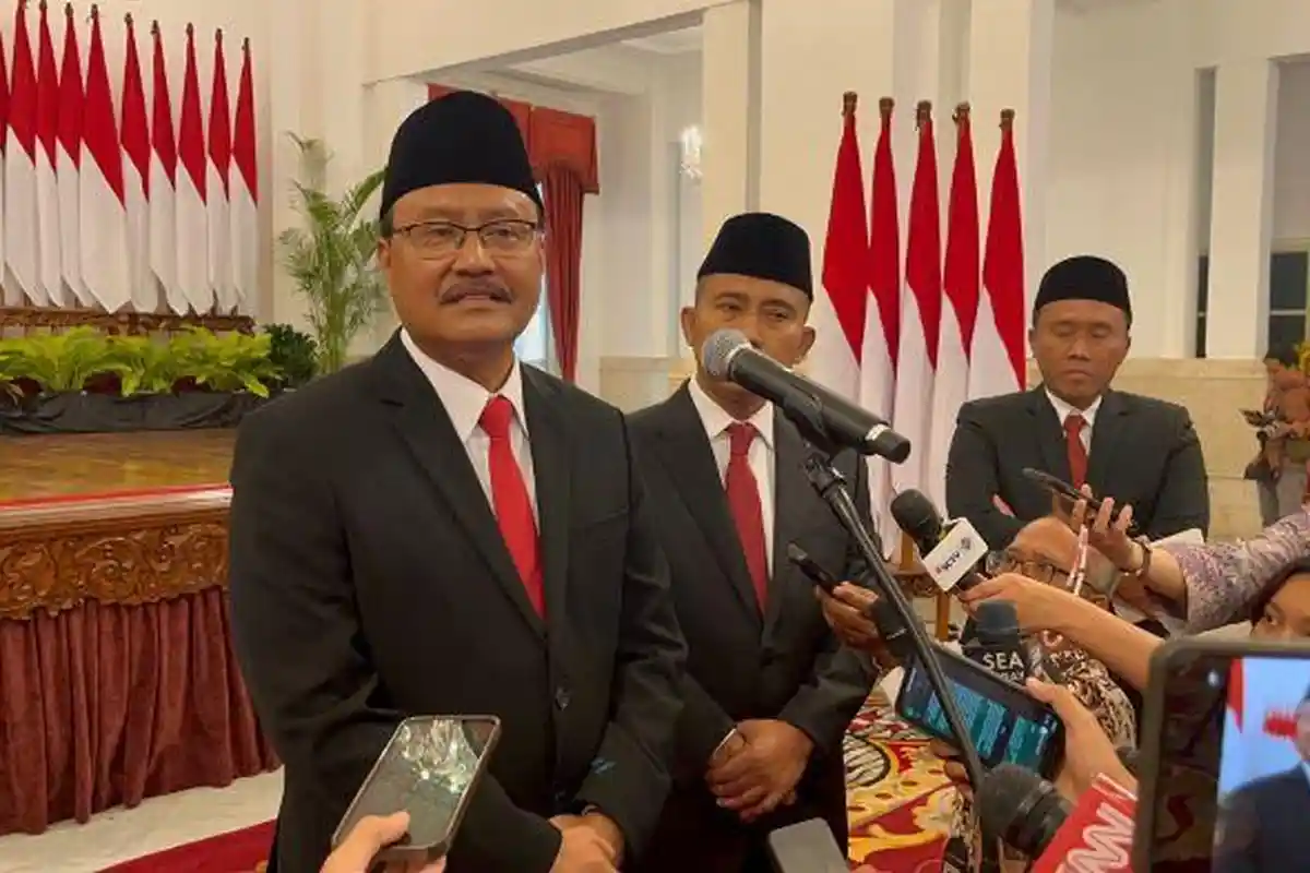 Guyonan Gus Ipul Setiba di Kemensos: Saya Terakhir ke Sini Waktu Mau Dibubarkan Gus Dur